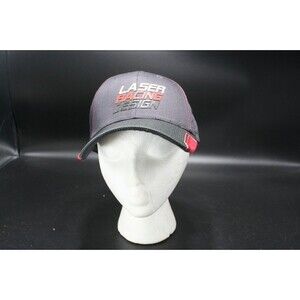Continental  LASER RACING DESIGN BLACK RED ACCENT BASEBALL CAP HAT